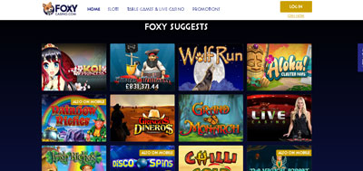 Foxy-casino-website-screen-shot