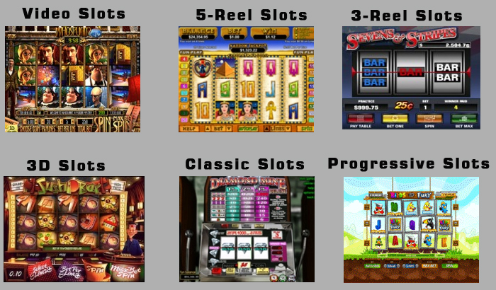 types of slot machines