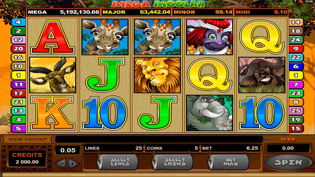 mega moolah screenshot 2