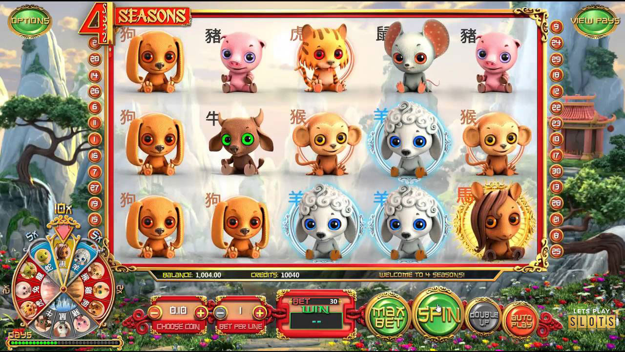 4 Sassons - Betsoft - Slot Game