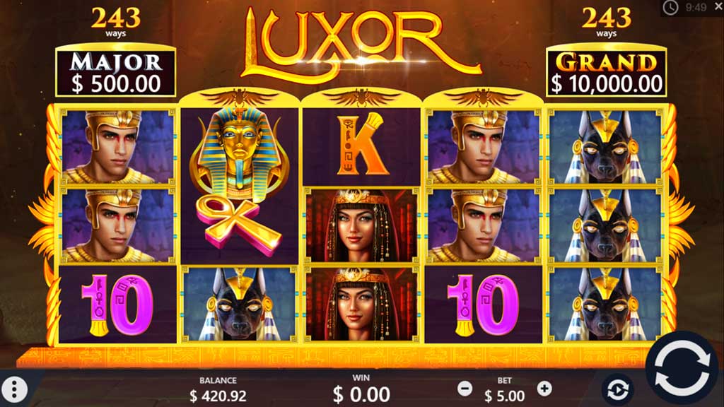 luxor, pariplay