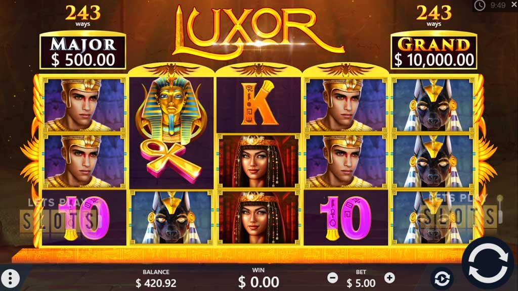 luxor, pariplay