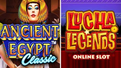 Ancient Egypt Classic, Pragmatic Play and Lucha Legends, Microgaming