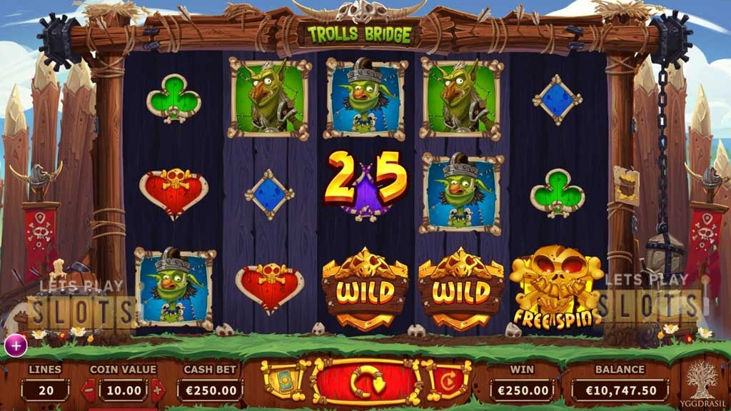 Trolls Bridge, Yggdrasil Gaming