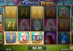 Crystal Dawn Slot Machine Screenshot 1