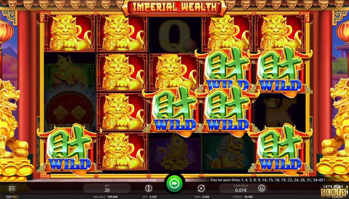 Imperial Wealth Slot Machine Screenshot 1