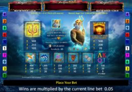 Tridentia Slot Machine Screenshot 3