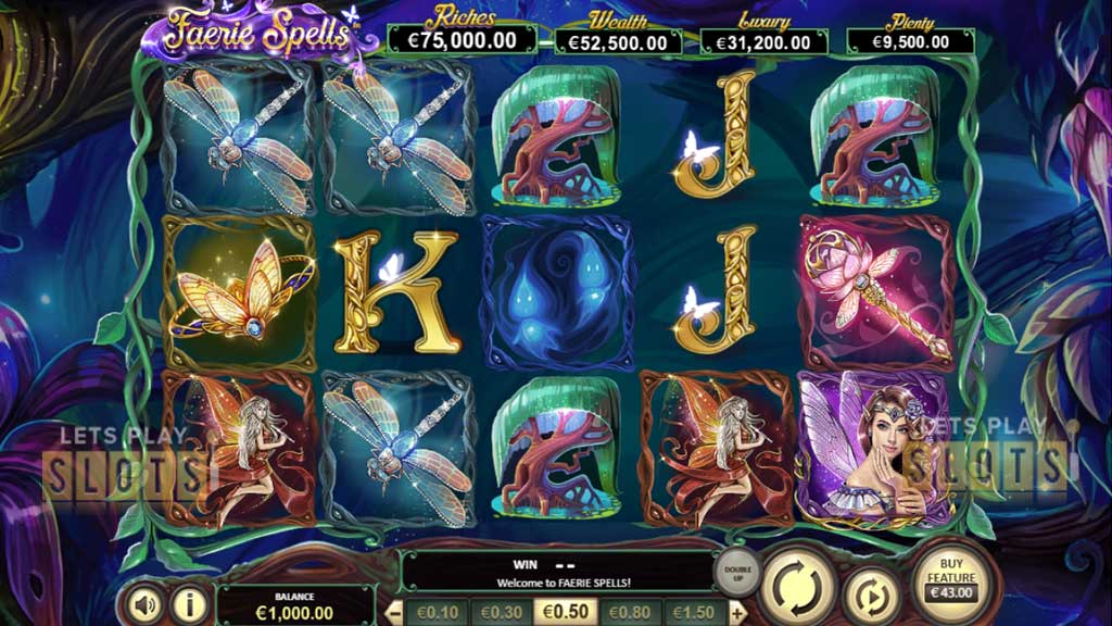 Faerie Spells Slot Machine Screenshot 1