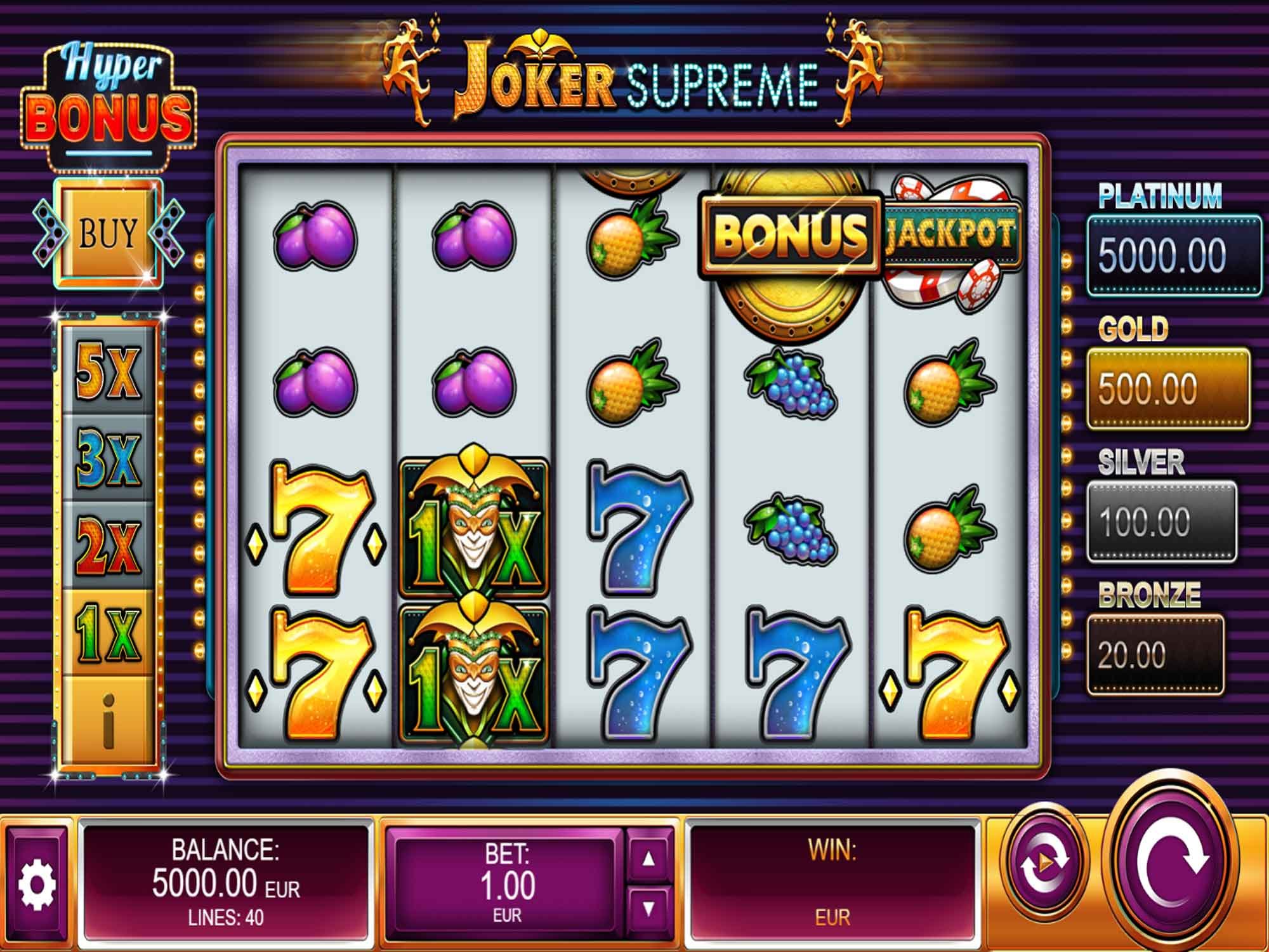 slot machines online joker 2000