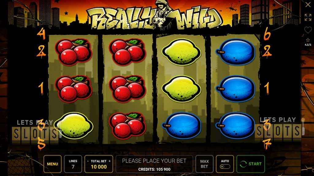 Really Wild Slot Machine Screenshot 1