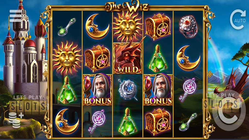 The Wiz Slot Machine Screenshot 1