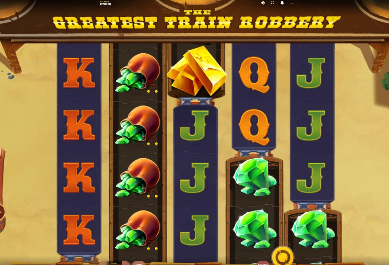 The Greatest Train Robbery Slots Machine