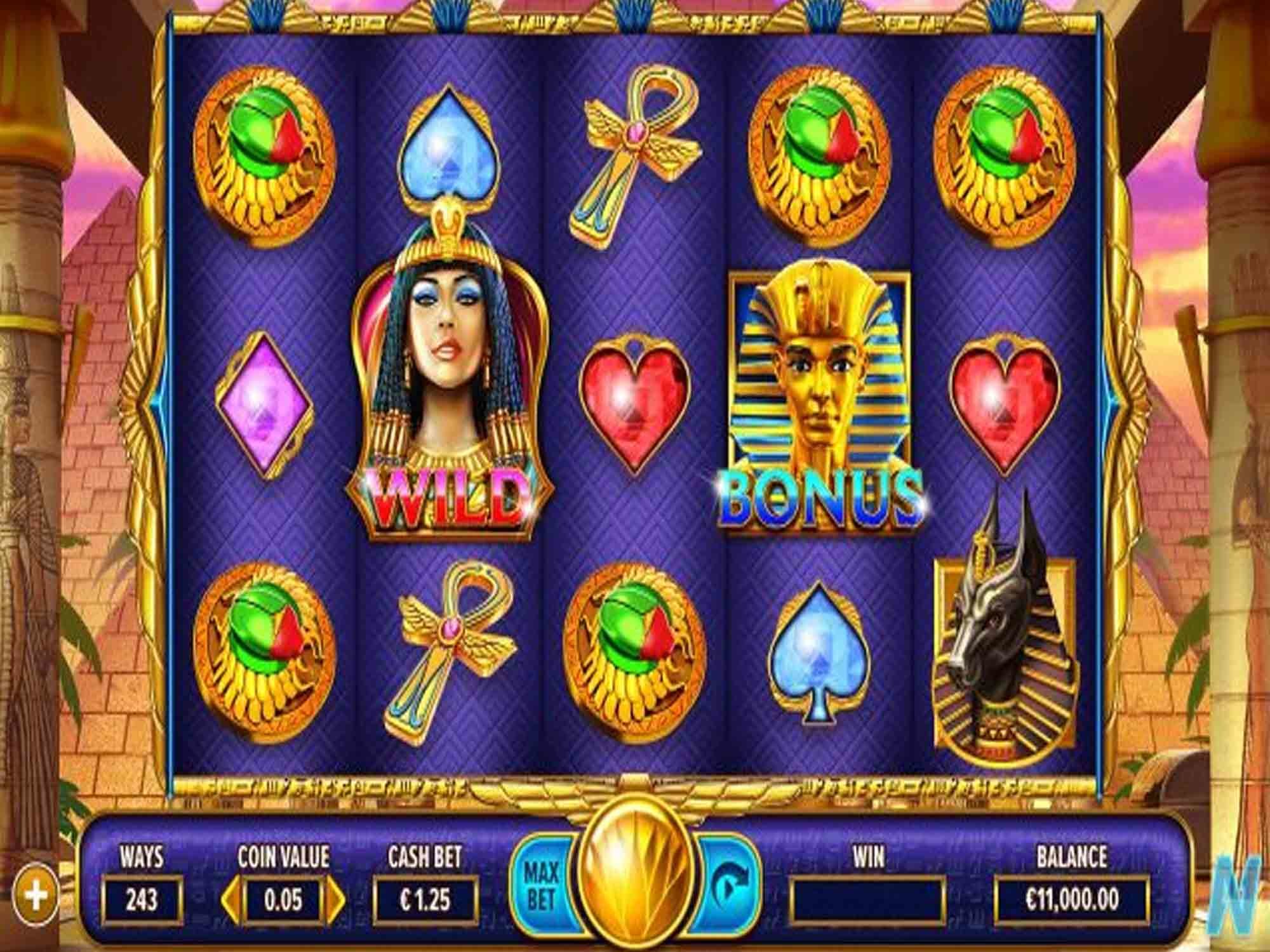 Treasures Of Egypt Free Slot Machine