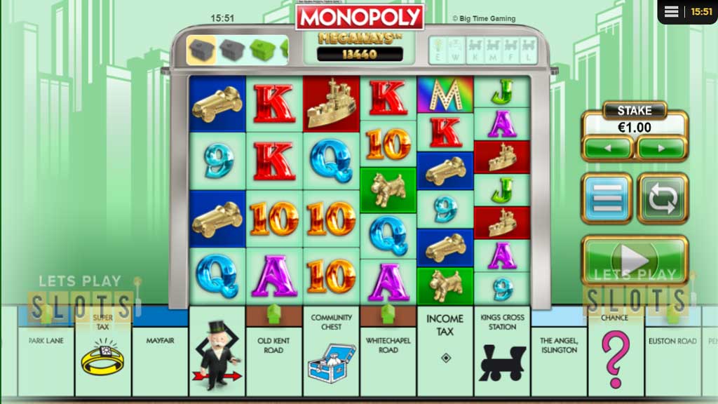 monopoly megaways