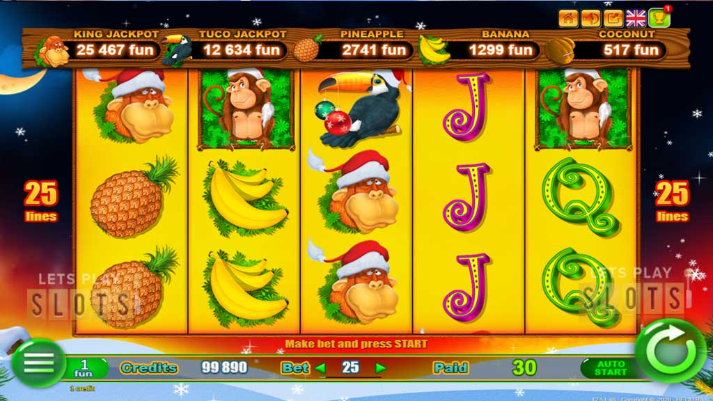 New Year Monkey Jackpot