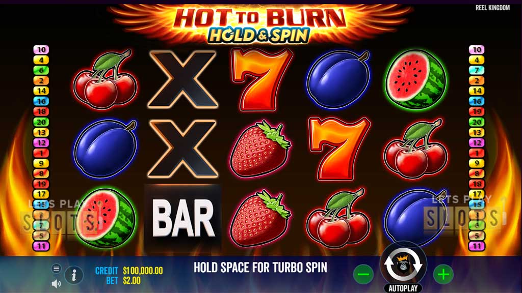 Hot to Burn - Hold & Spin