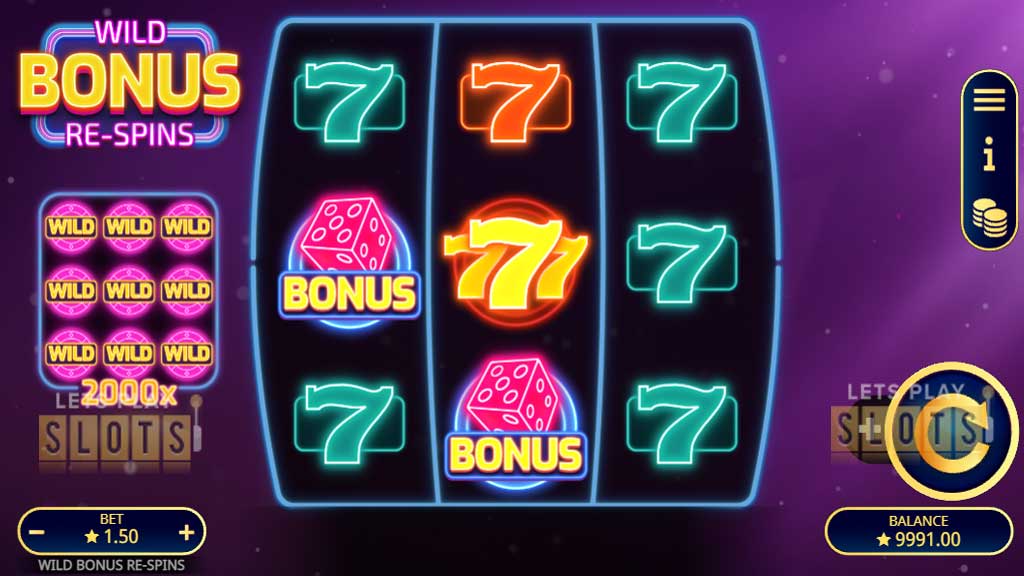 Wild Bonus Re-Spins