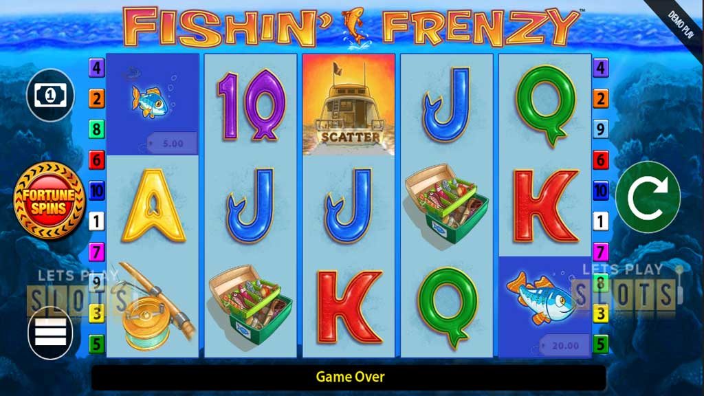 Fishin’ Frenzy Fortune Spins