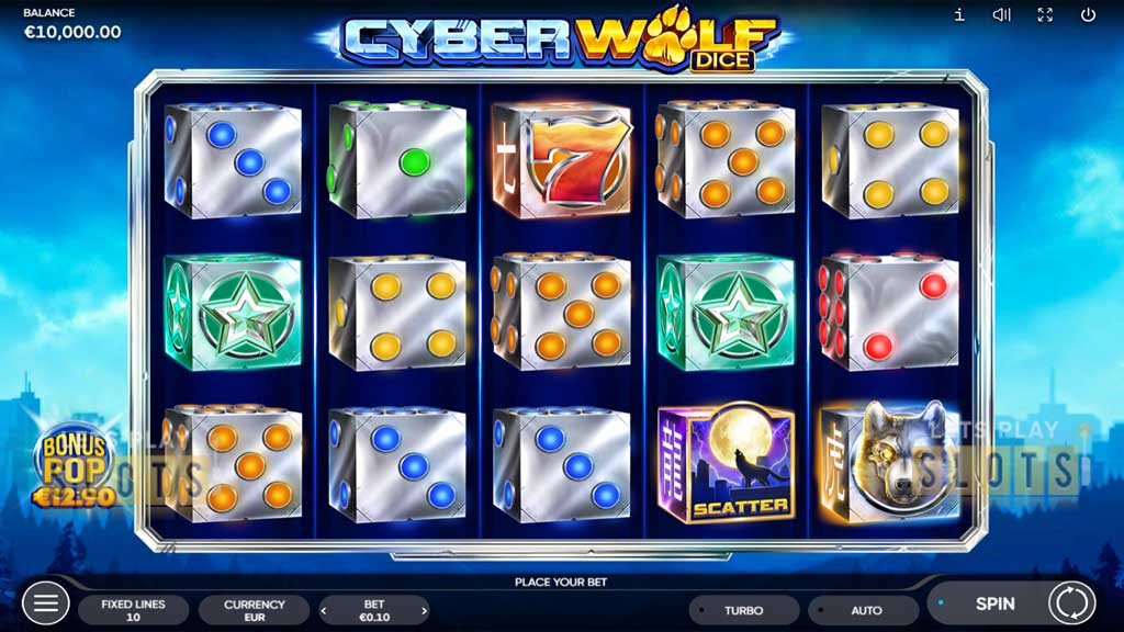 Cyber Wolf Dice