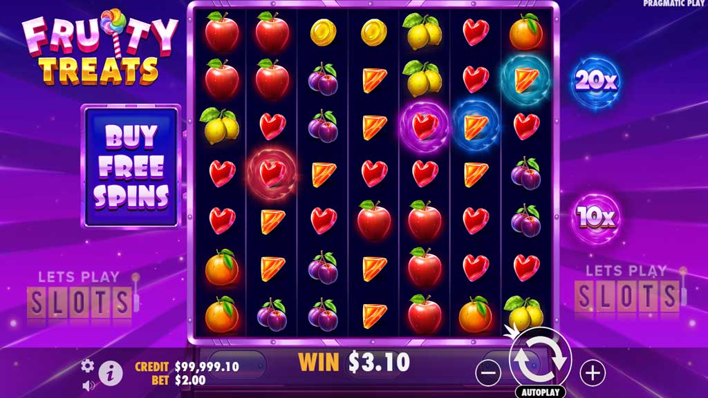 “Fruity Treats” Releases With Free Spins and Multipliers