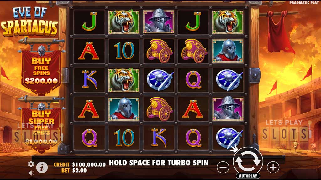 Join the Gladiator Battles in Pragmatic Play’s “Eye of Spartacus”
