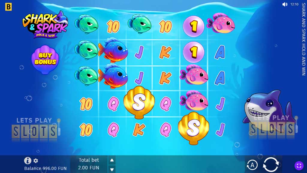 Have Fun Beneath the Waves with “Shark & Spark Hold & Win