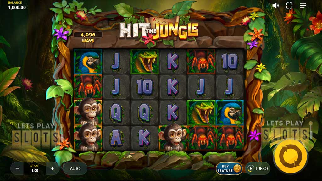 “Hit The Jungle” with 1 Million Ways to Win Slot