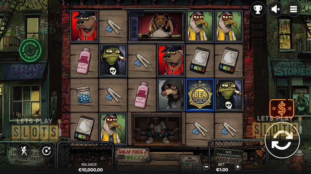 Trap Tower: GTA Meets the Muppets in Shady Lady’s Wildest Slot Yet